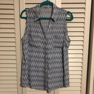 Express Eiffel Tower sleeveless Portofino top